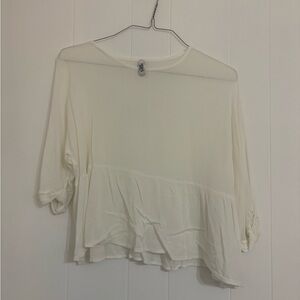 2 Hearts White Women's Top